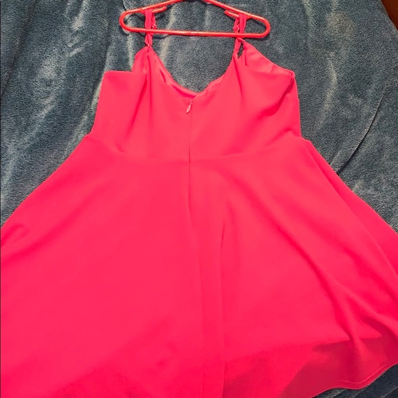 mini hot pink dress from lulus - Picture 3 of 5